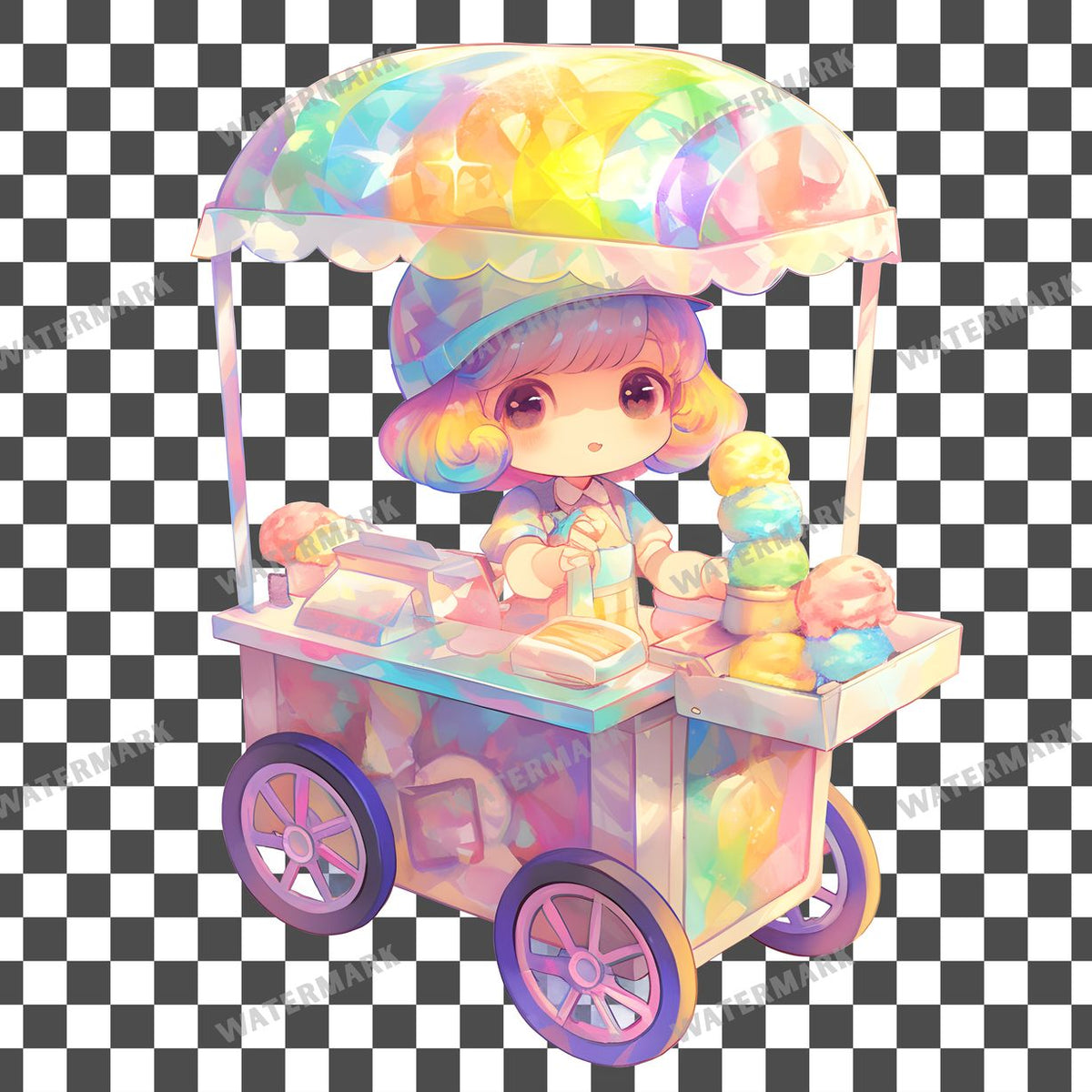 Chibi Ice Clipart Pngs
