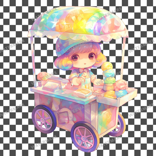Chibi Ice Clipart Pngs