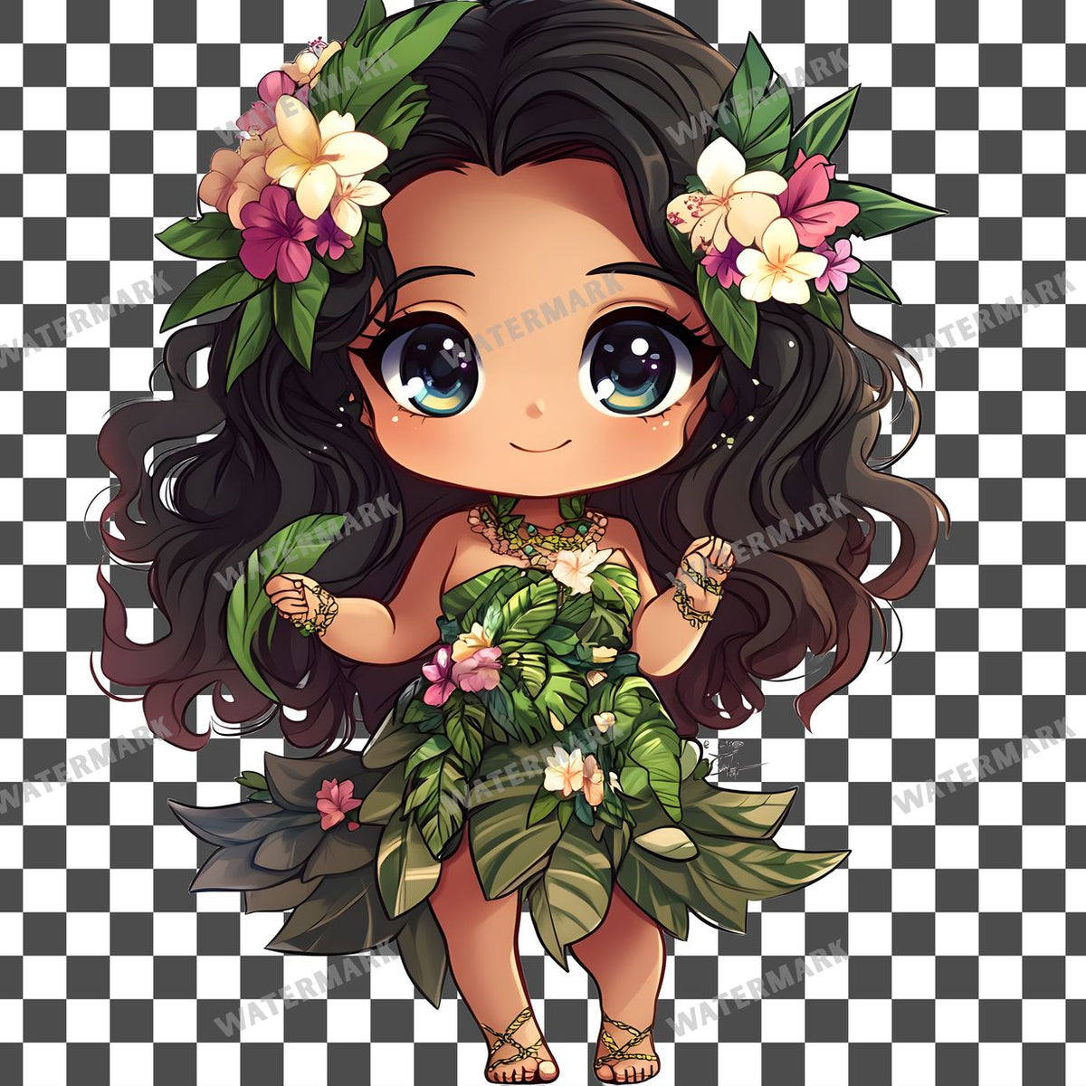 Chibi Jungle Clipart Pngs