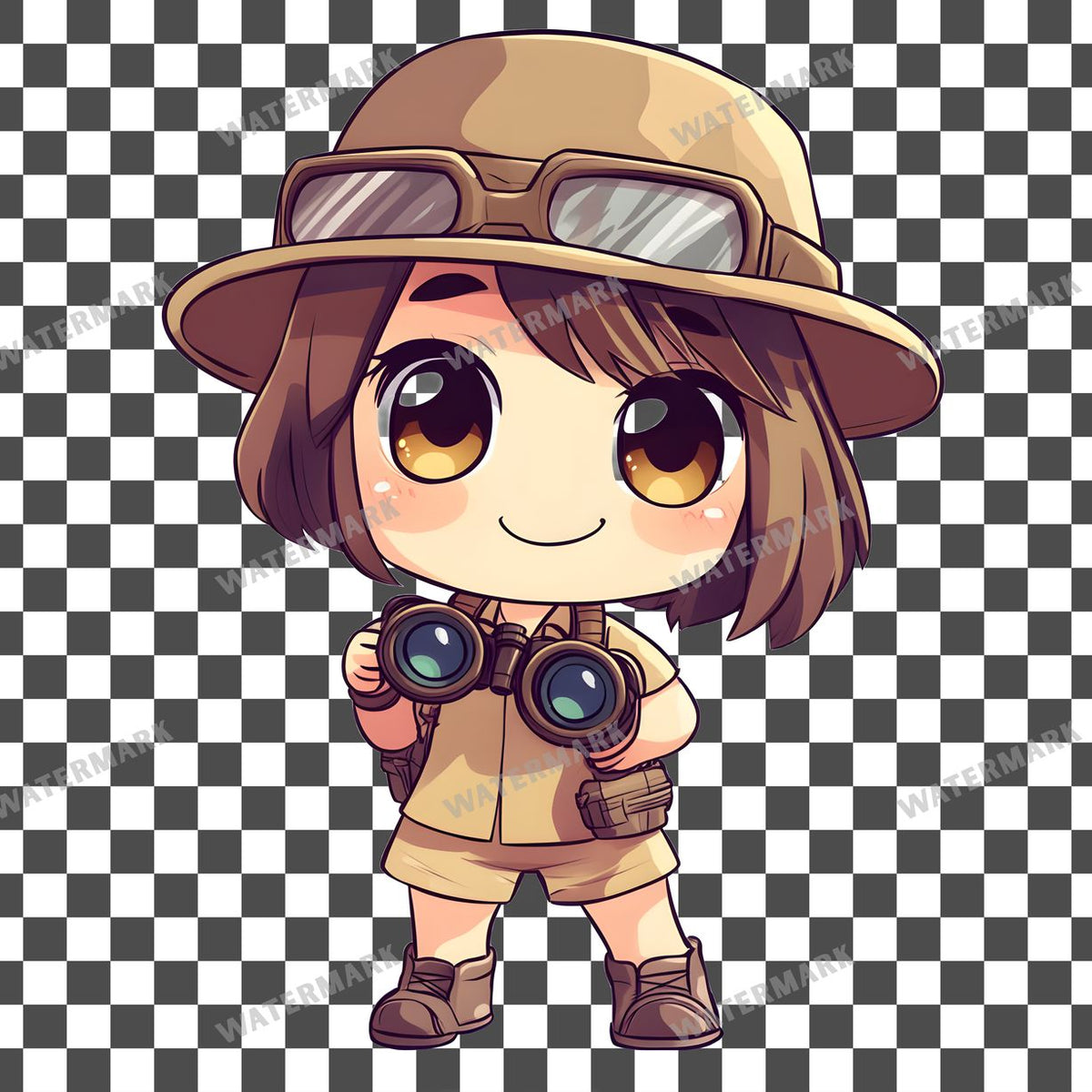 Chibi Jungle Clipart Pngs