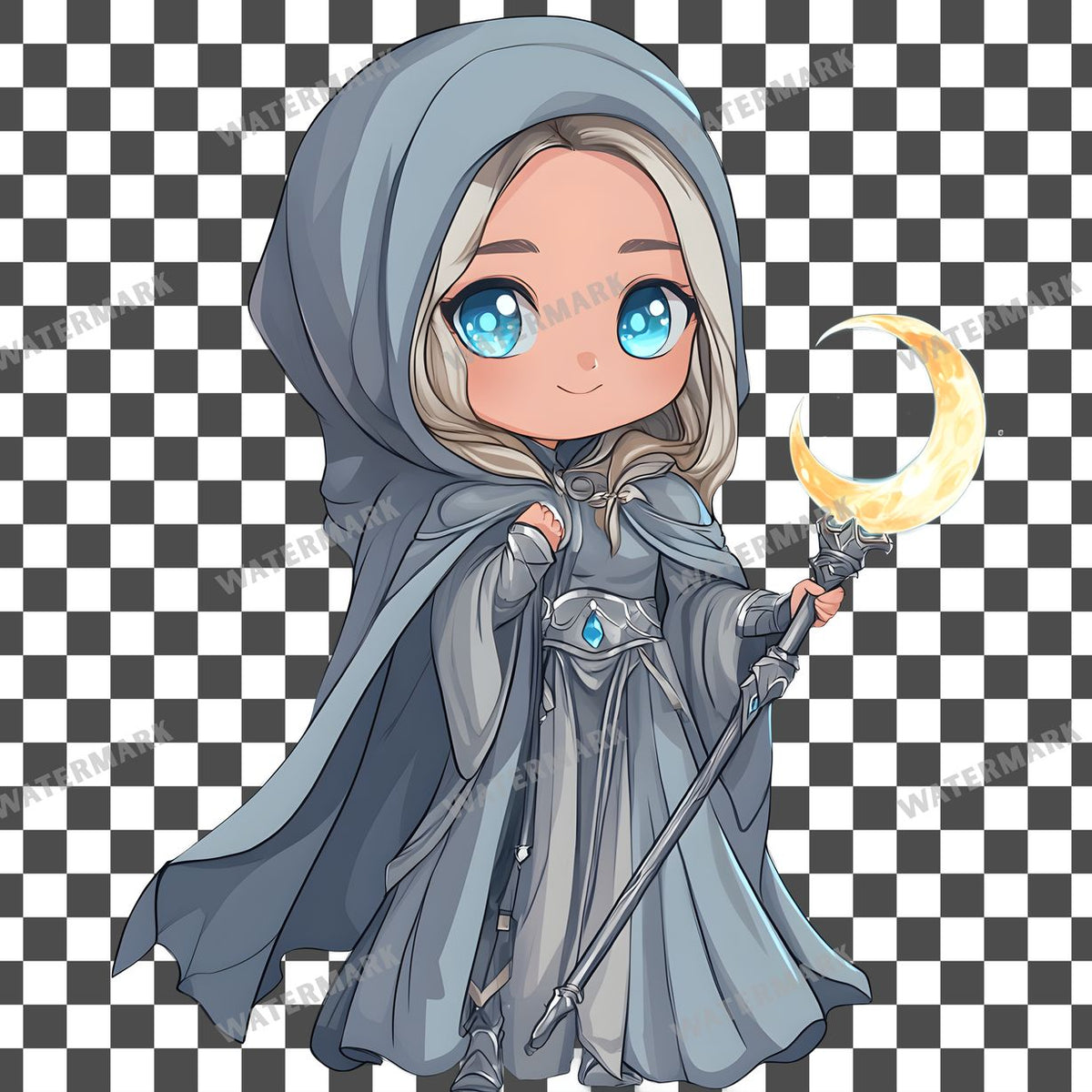 Chibi Lunar Clipart Pngs