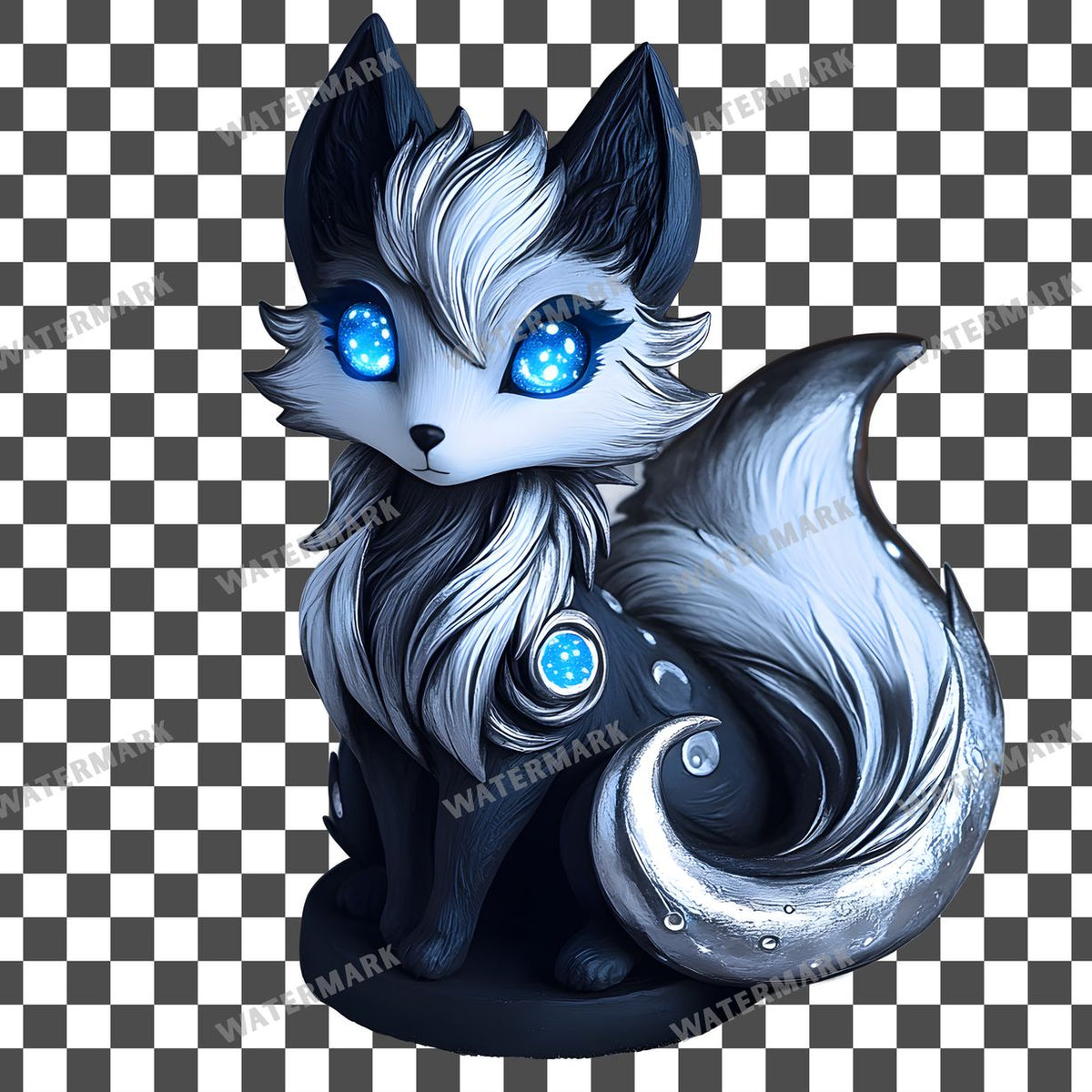 Chibi Lunar Clipart Pngs