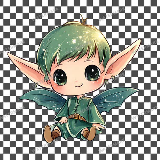 Chibi Magical Clipart Pngs