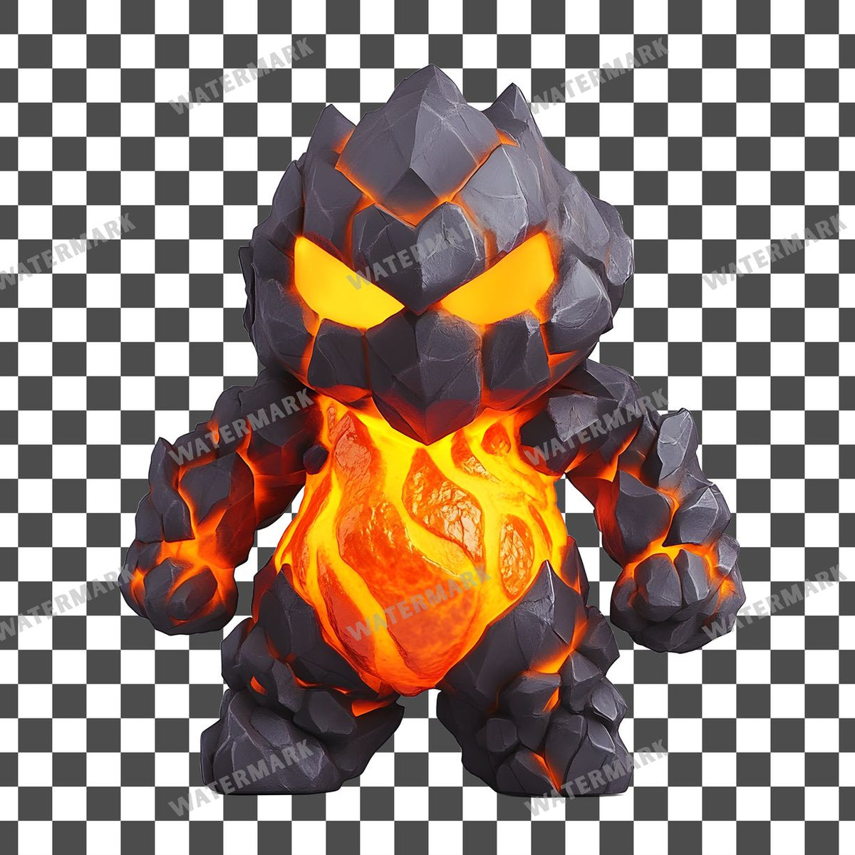 Chibi Magma Clipart Pngs