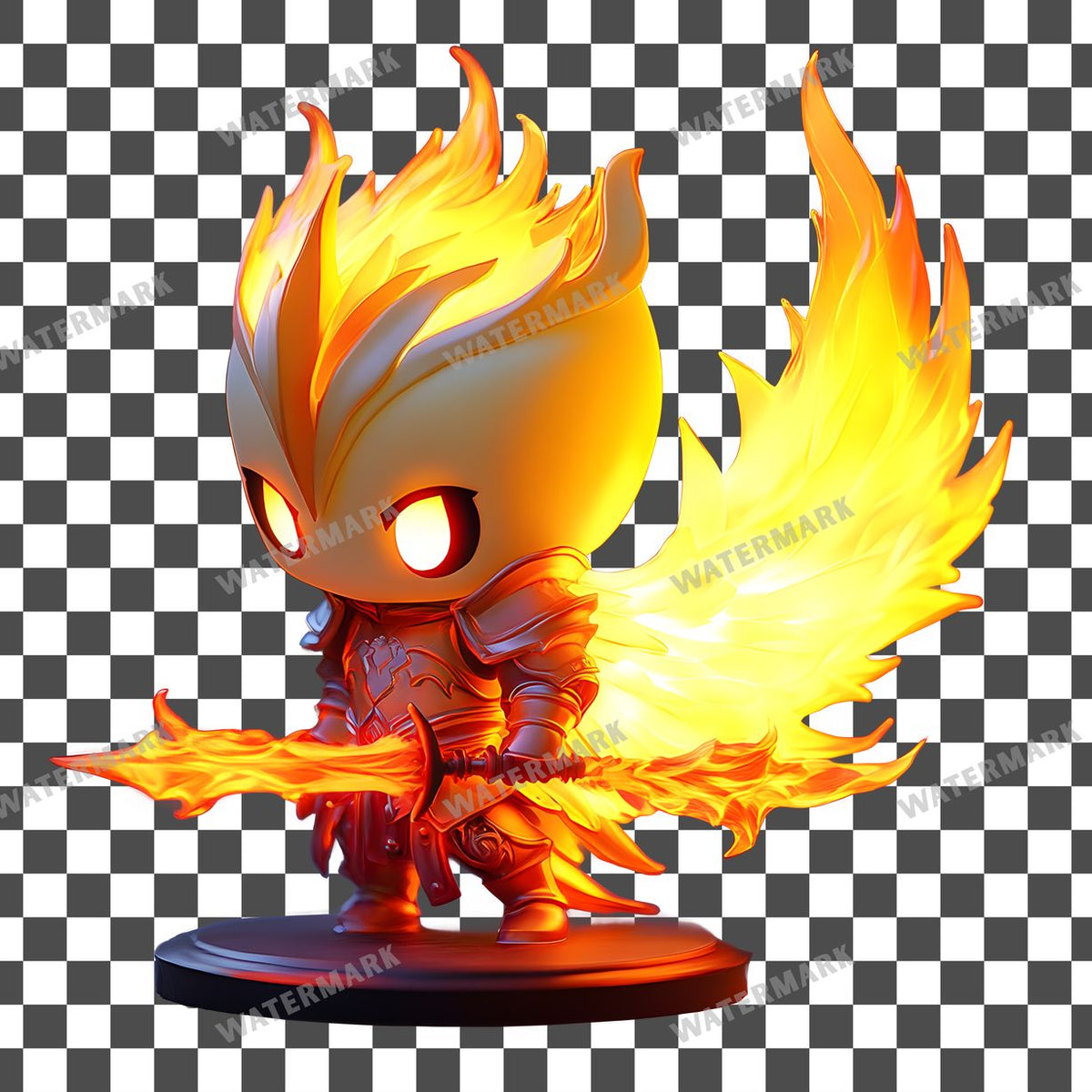 Chibi Phoenix Clipart Pngs