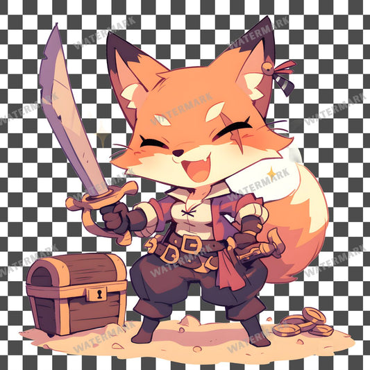 Chibi Pirate Clipart Pngs