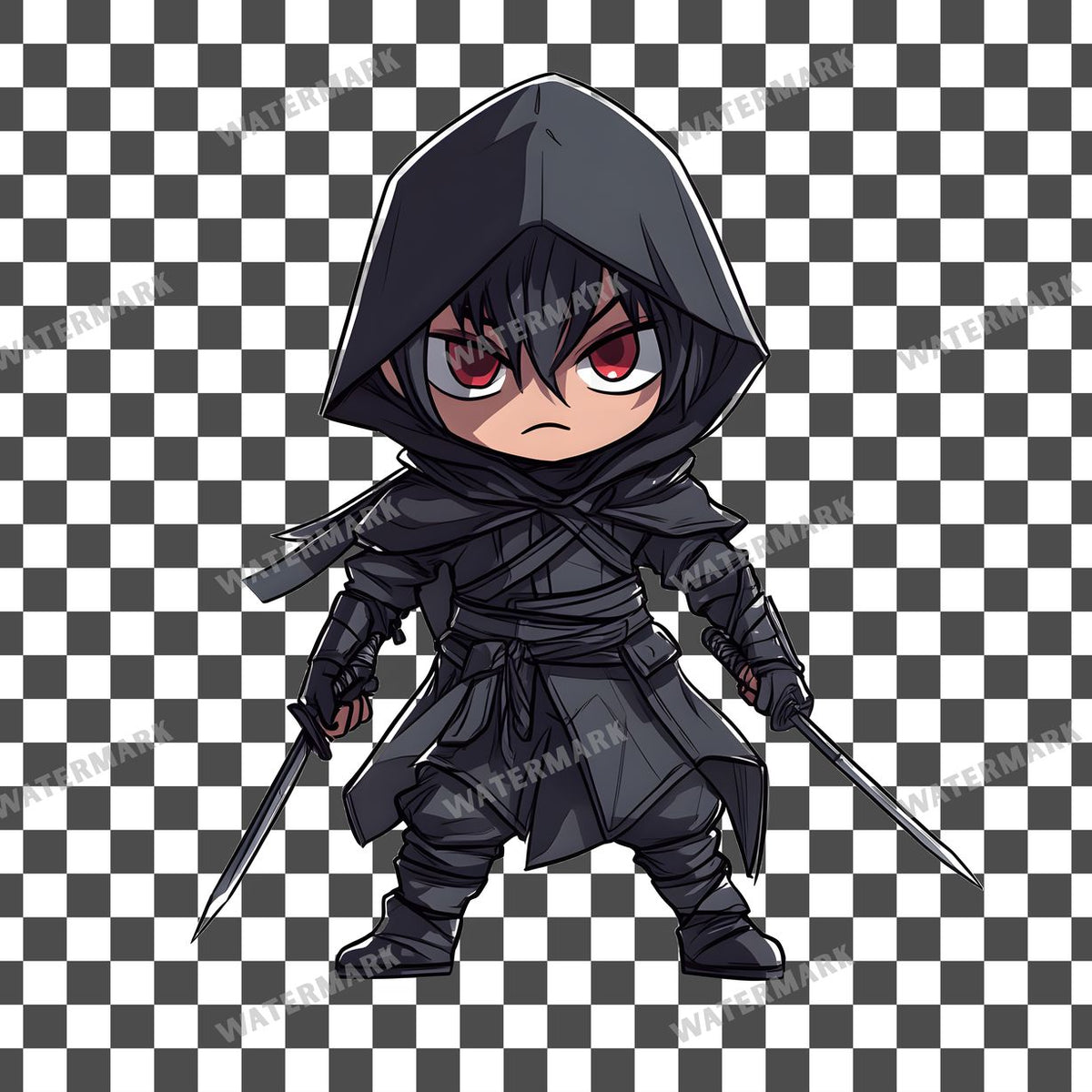 Chibi Shadow Clipart Pngs