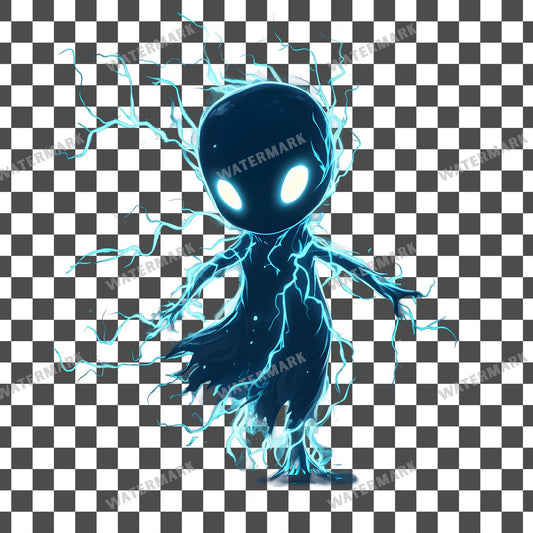 Chibi Thunder Clipart Pngs
