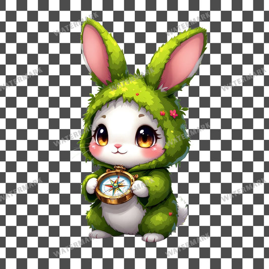 Chibi Vampire Bunny Clipart Pngs