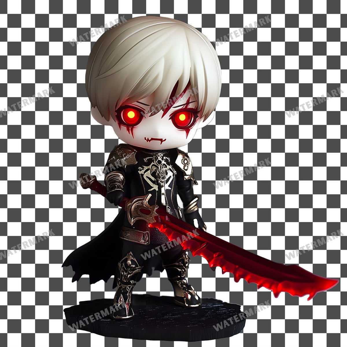 Chibi Vampire Clipart Pngs