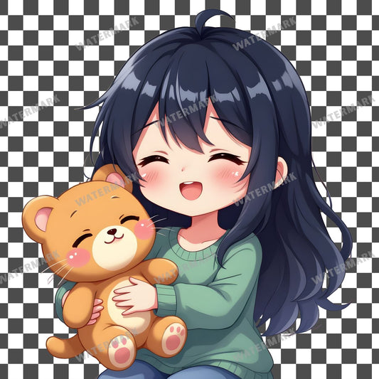 Chibi Yawning Clipart Pngs