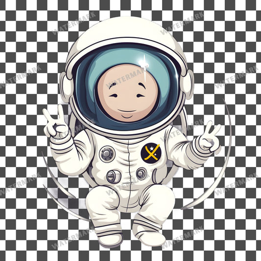 Chibiastronaut Clipart Pngs