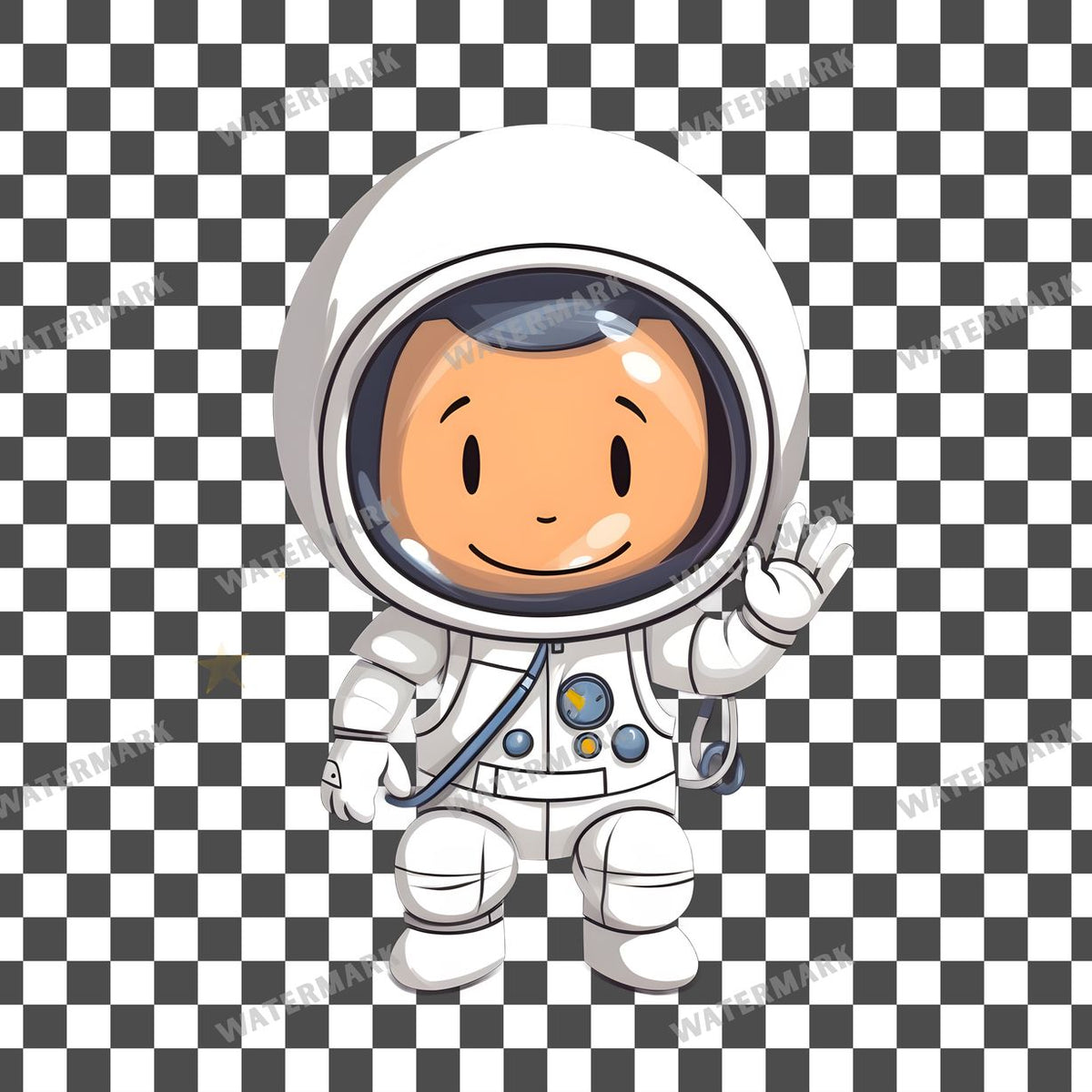 Chibiastronaut Clipart Pngs
