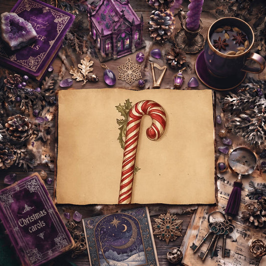 Christmas Candy Digital Papers