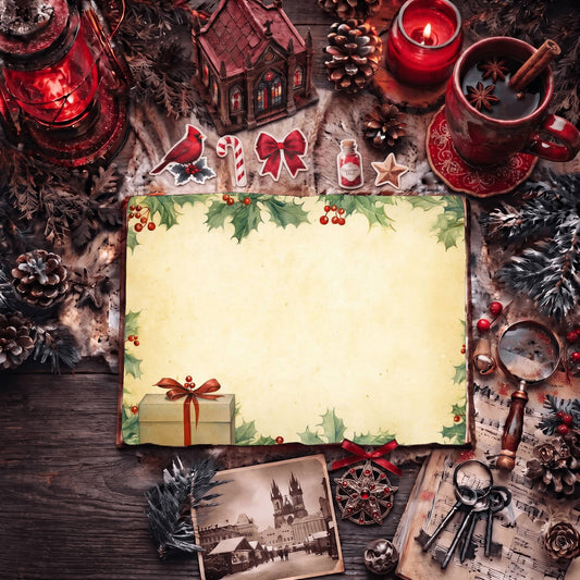 Christmas Gifts Digital Papers