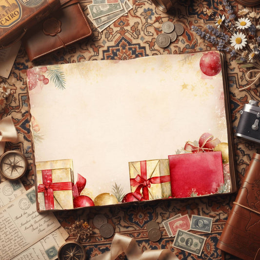 Christmas Gifts Digital Papers