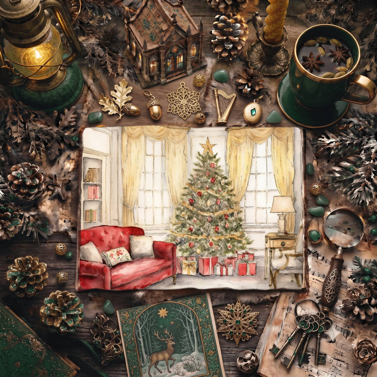 Christmas Digital Papers