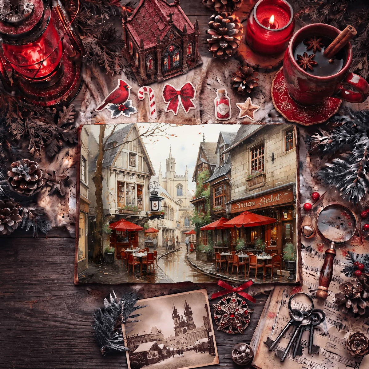Christmas Digital Papers