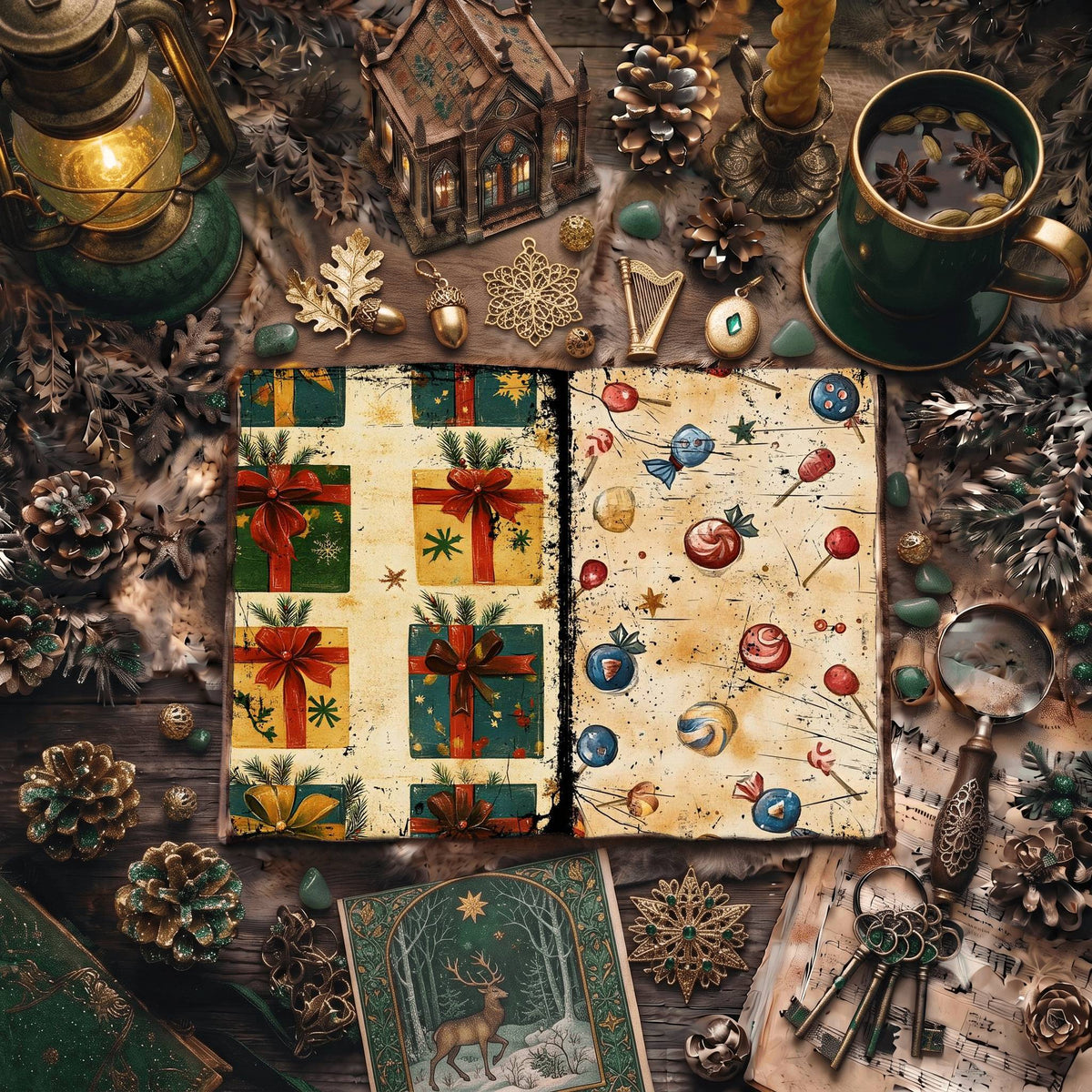 Christmas Digital Papers