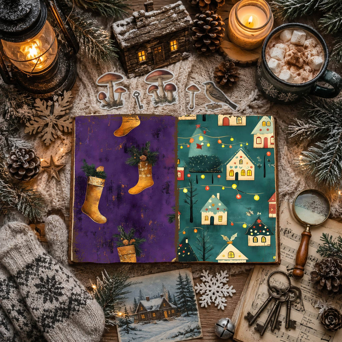 Christmas Digital Papers