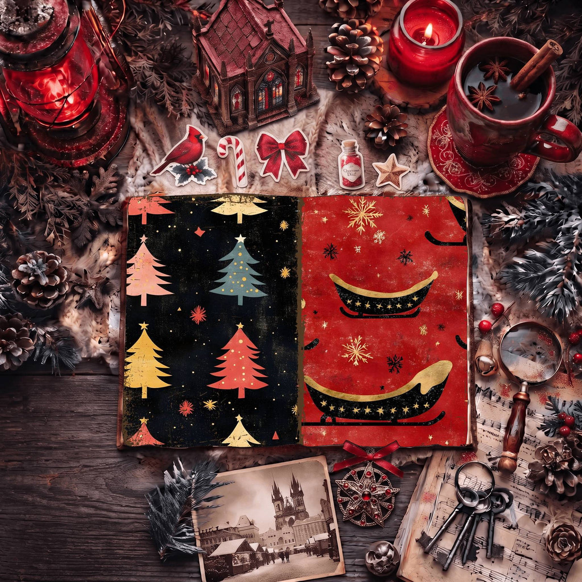 Christmas Digital Papers