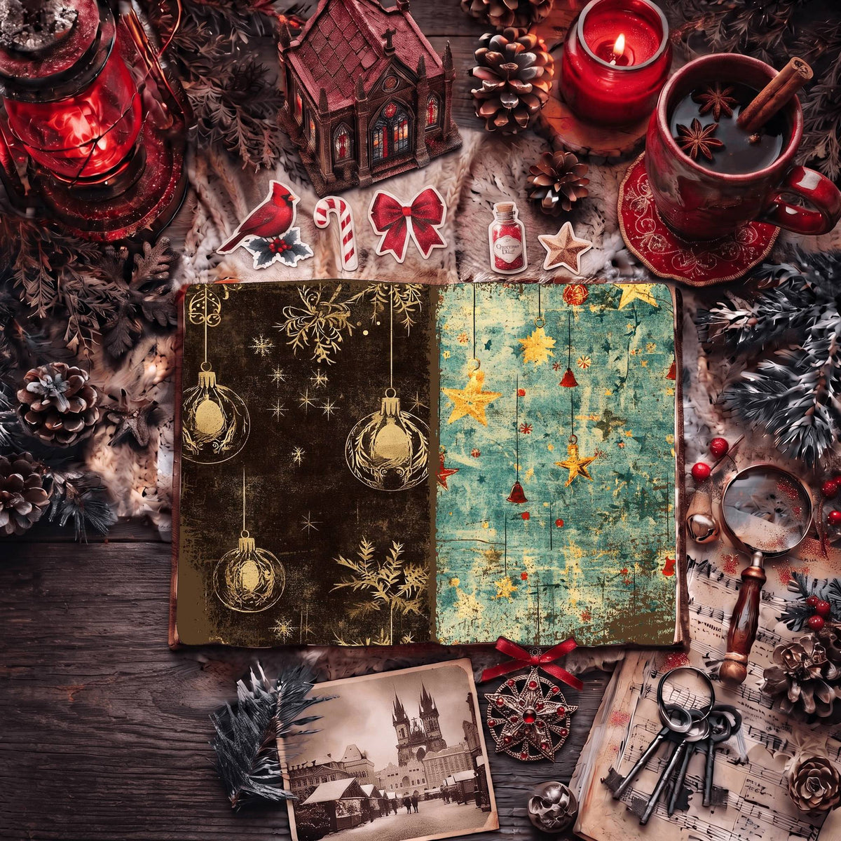 Christmas Digital Papers