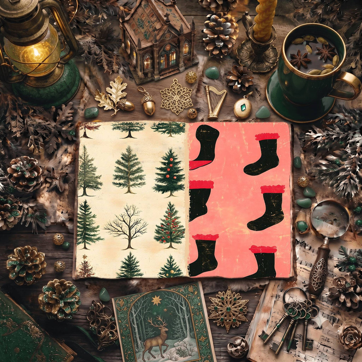 Christmas Digital Papers