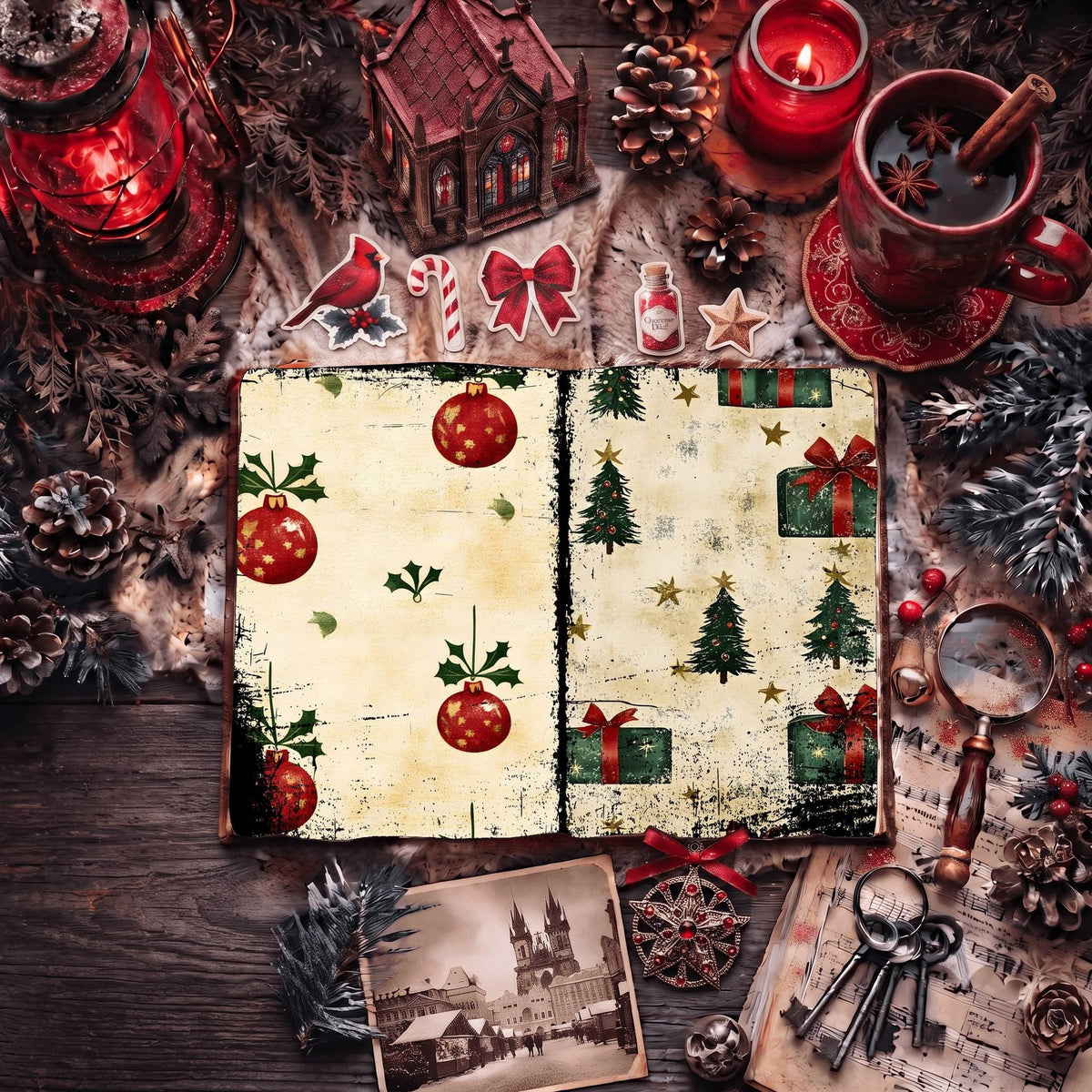 Christmas Digital Papers