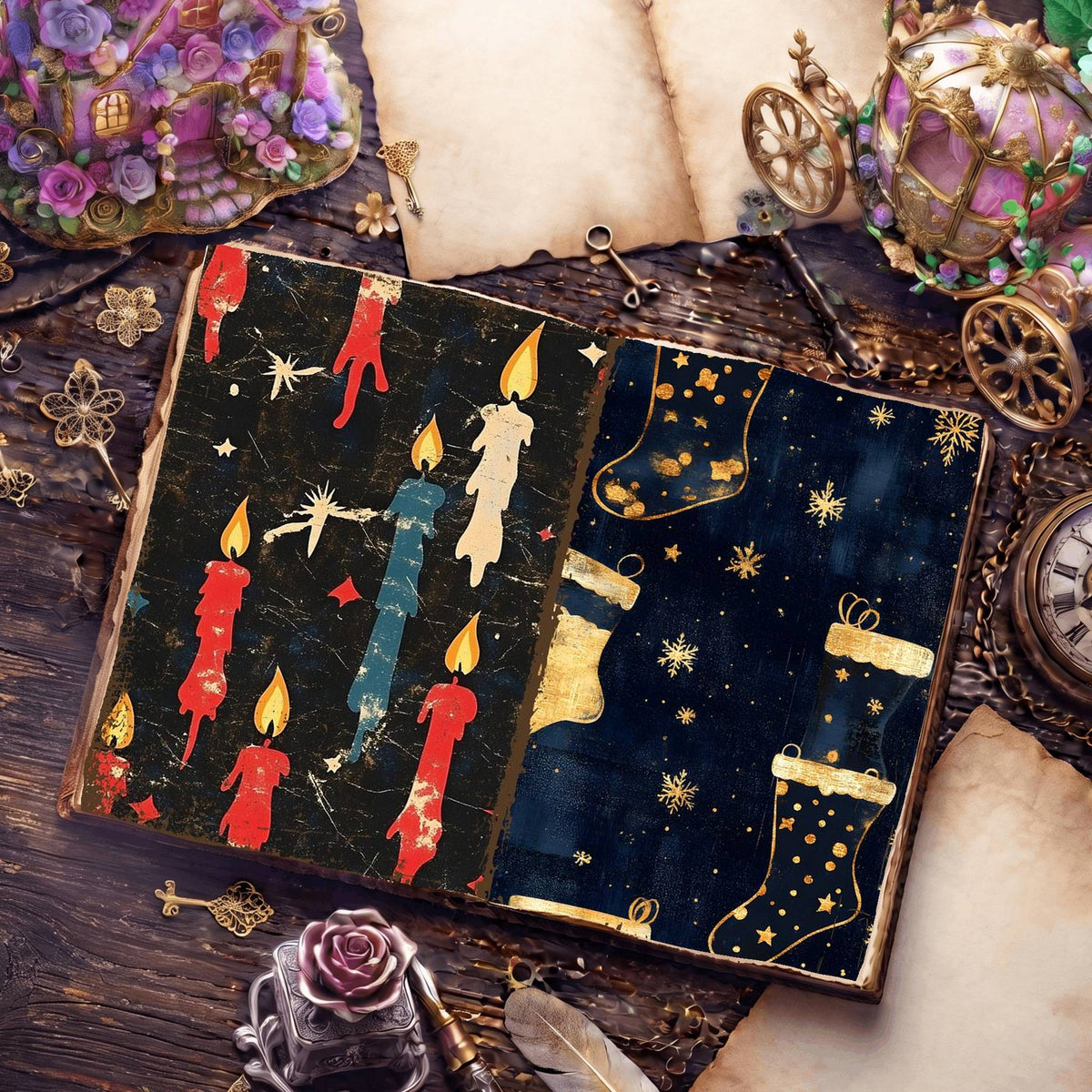 Christmas Digital Papers