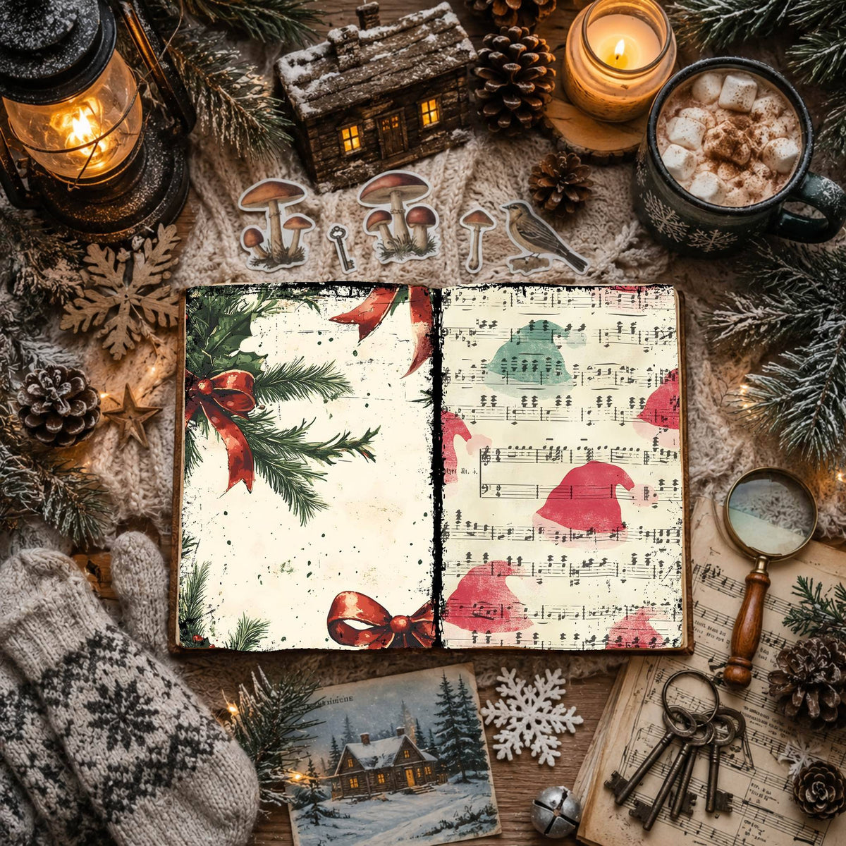Christmas Digital Papers