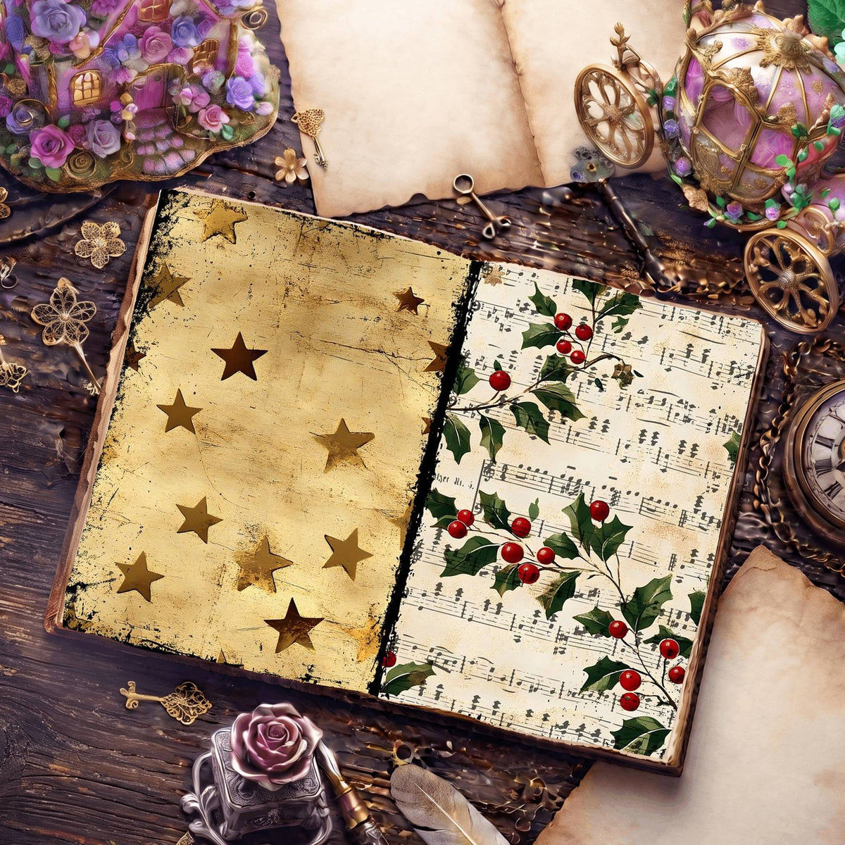 Christmas Digital Papers