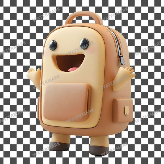 Clapping Backpack Clipart Pngs