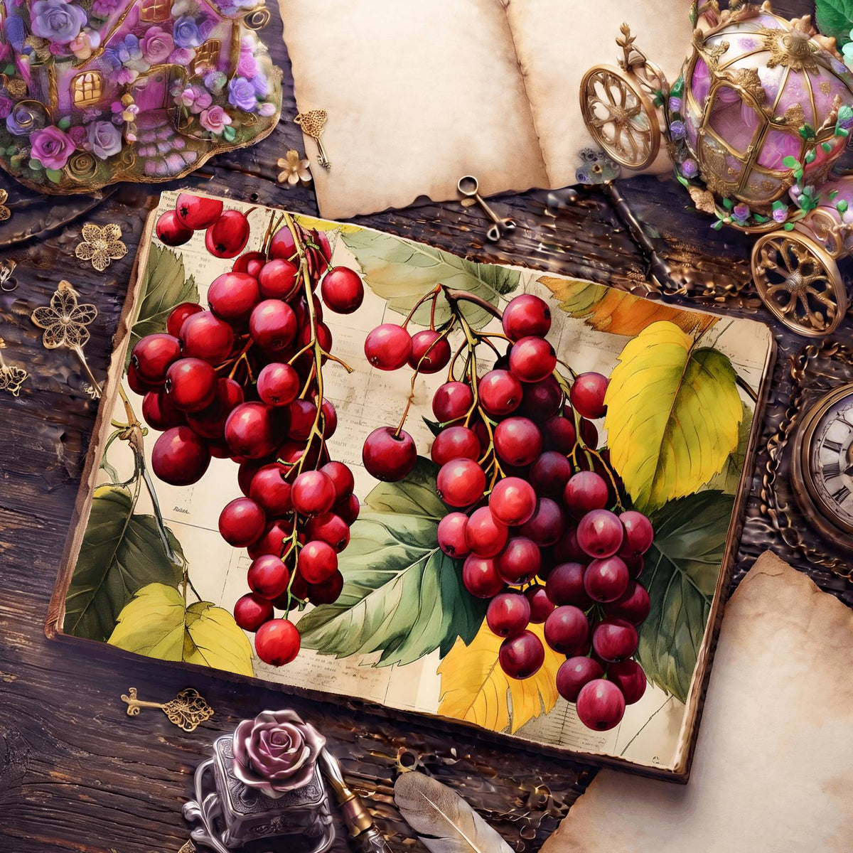 Coffee Beans Digital Papers
