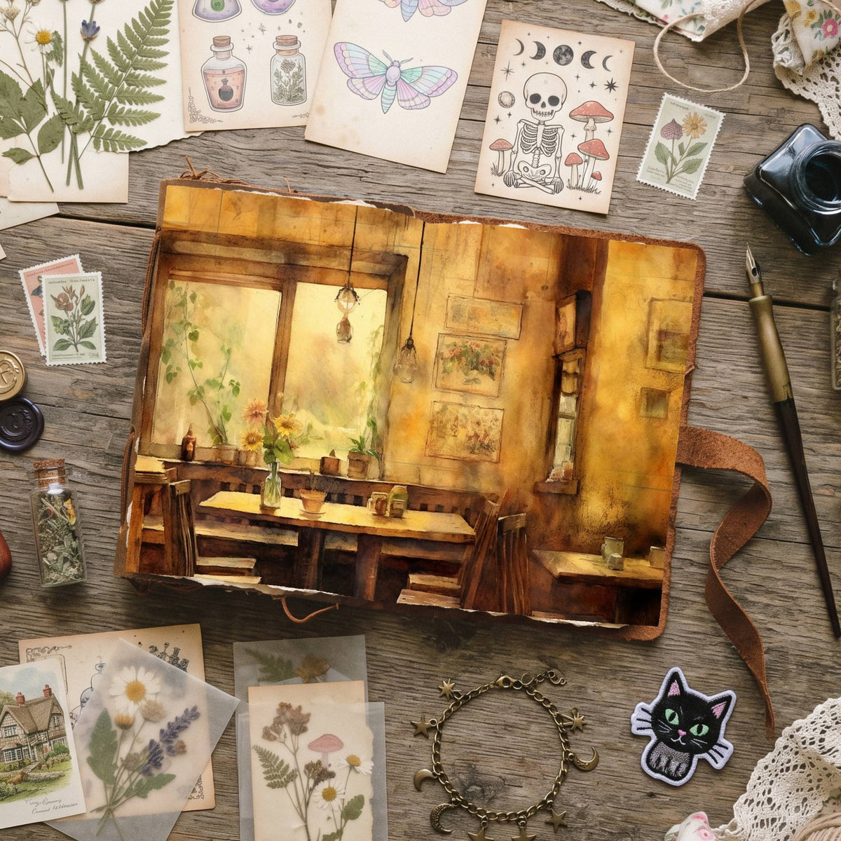 Coffee Shop Digital Papers