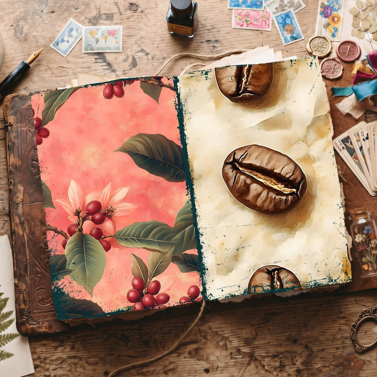 Coffee Digital Papers