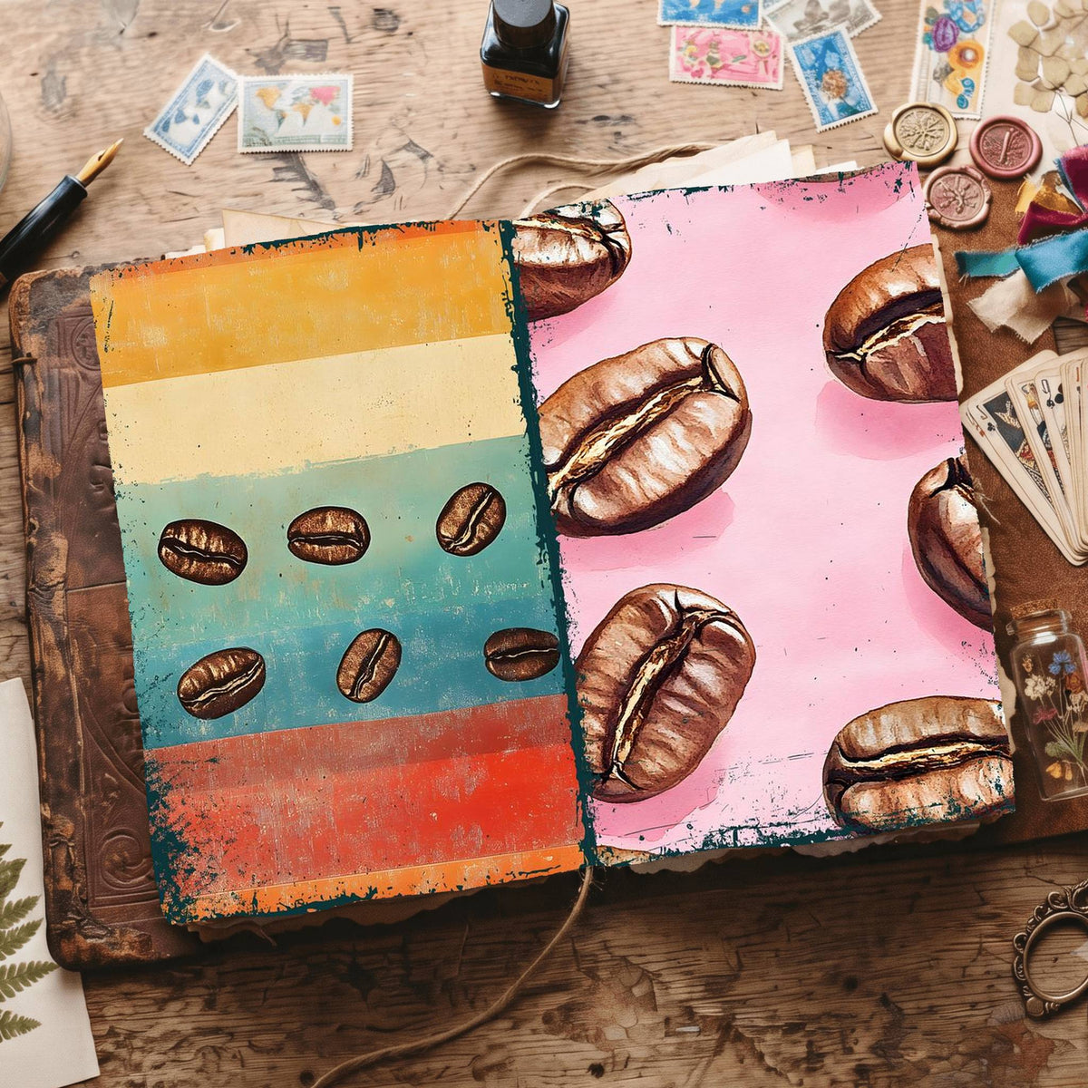 Coffee Digital Papers