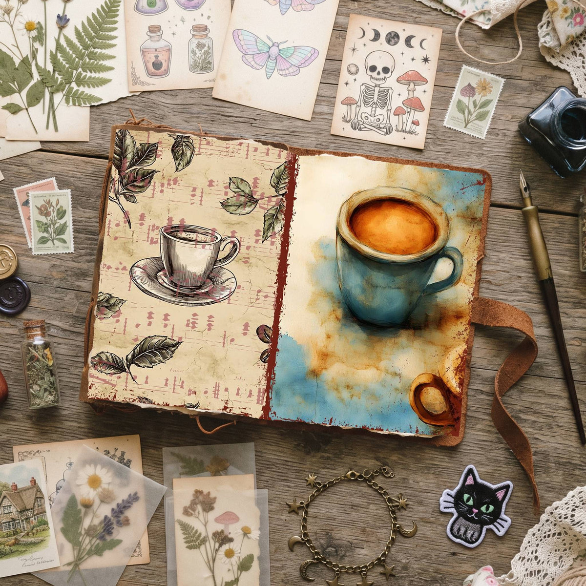 Coffee Digital Papers