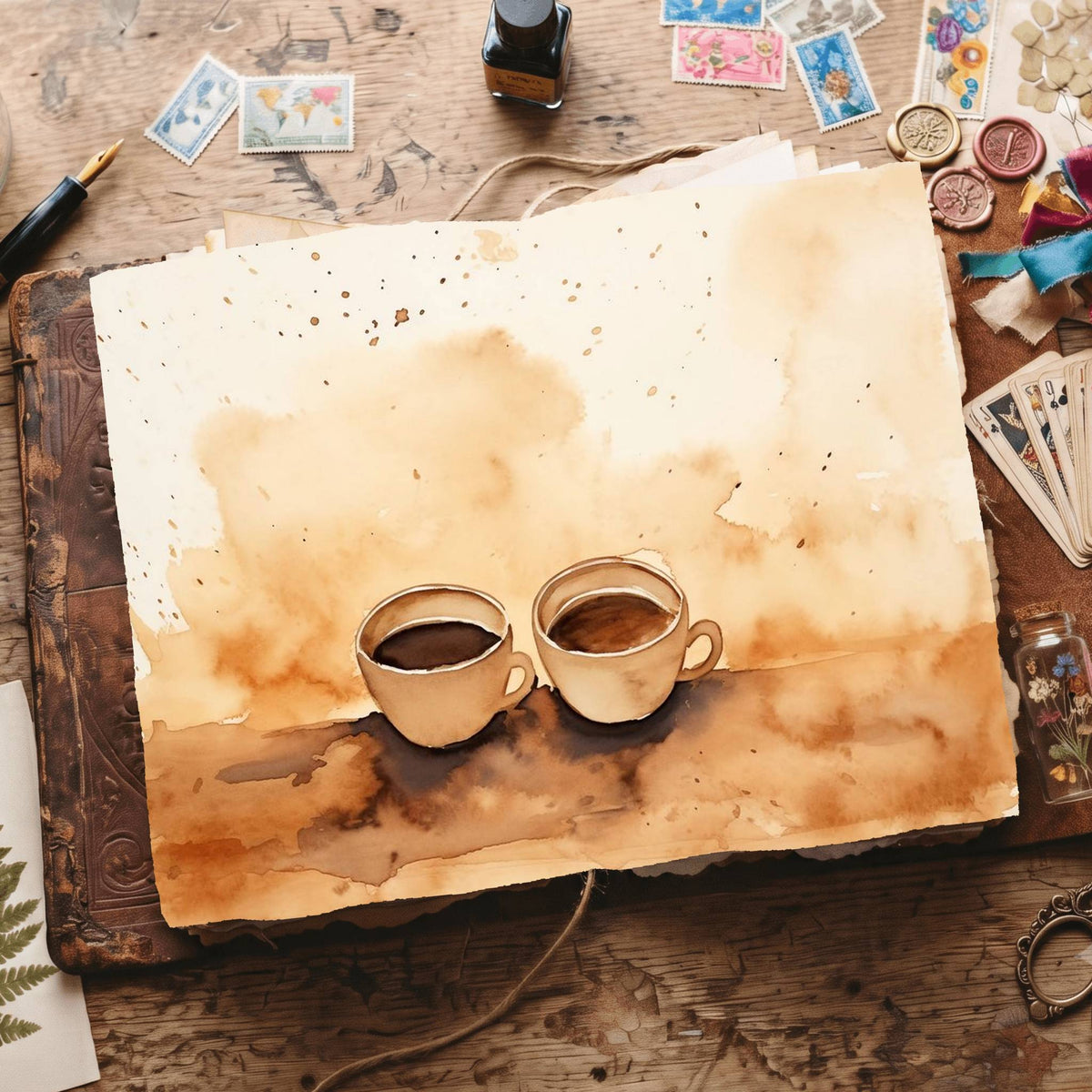 Coffee Digital Papers