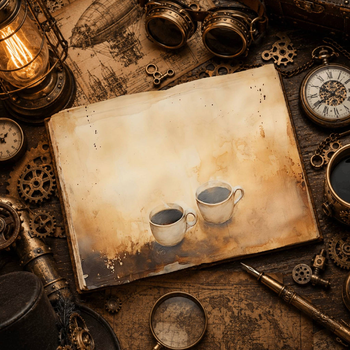 Coffee Digital Papers