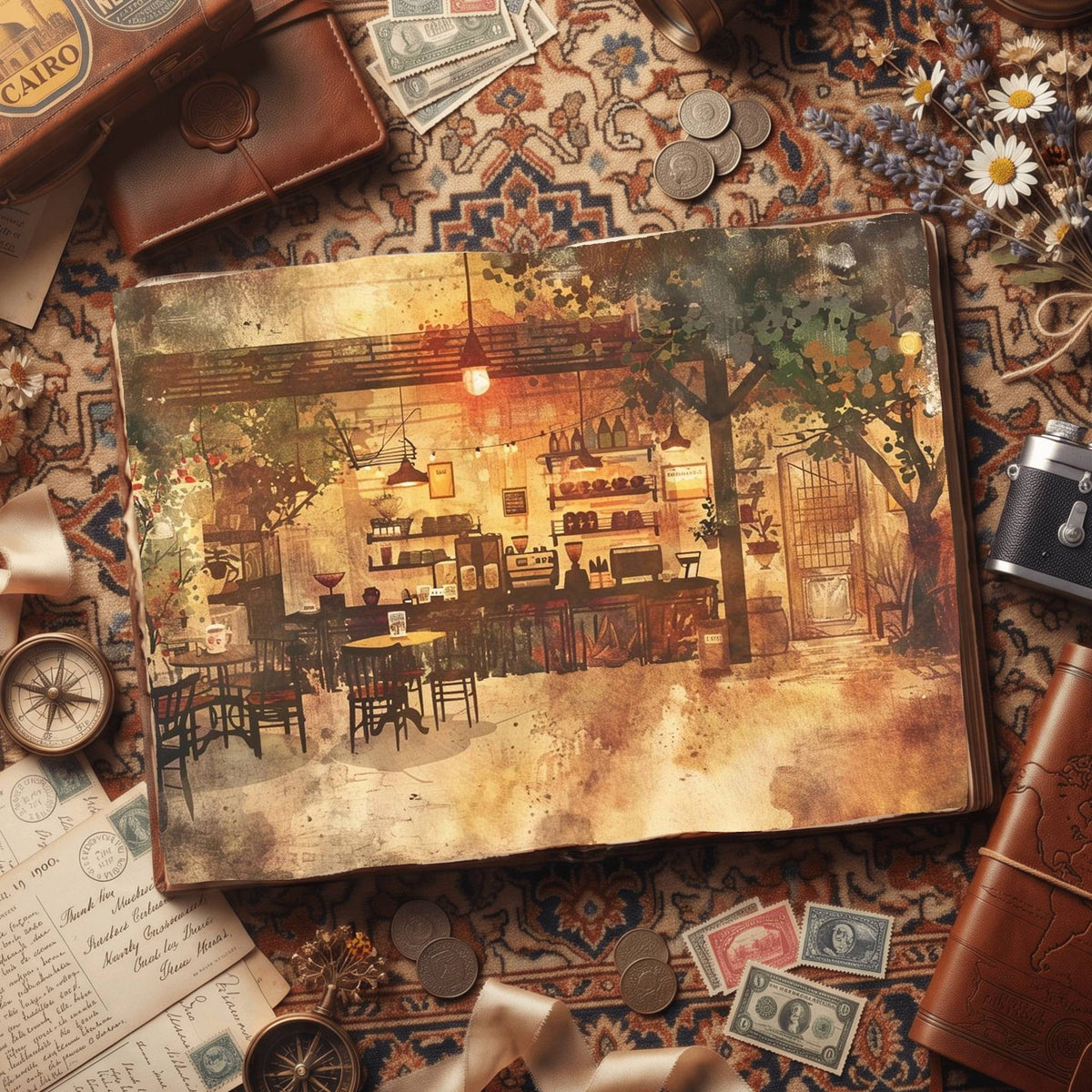 Coffee Digital Papers