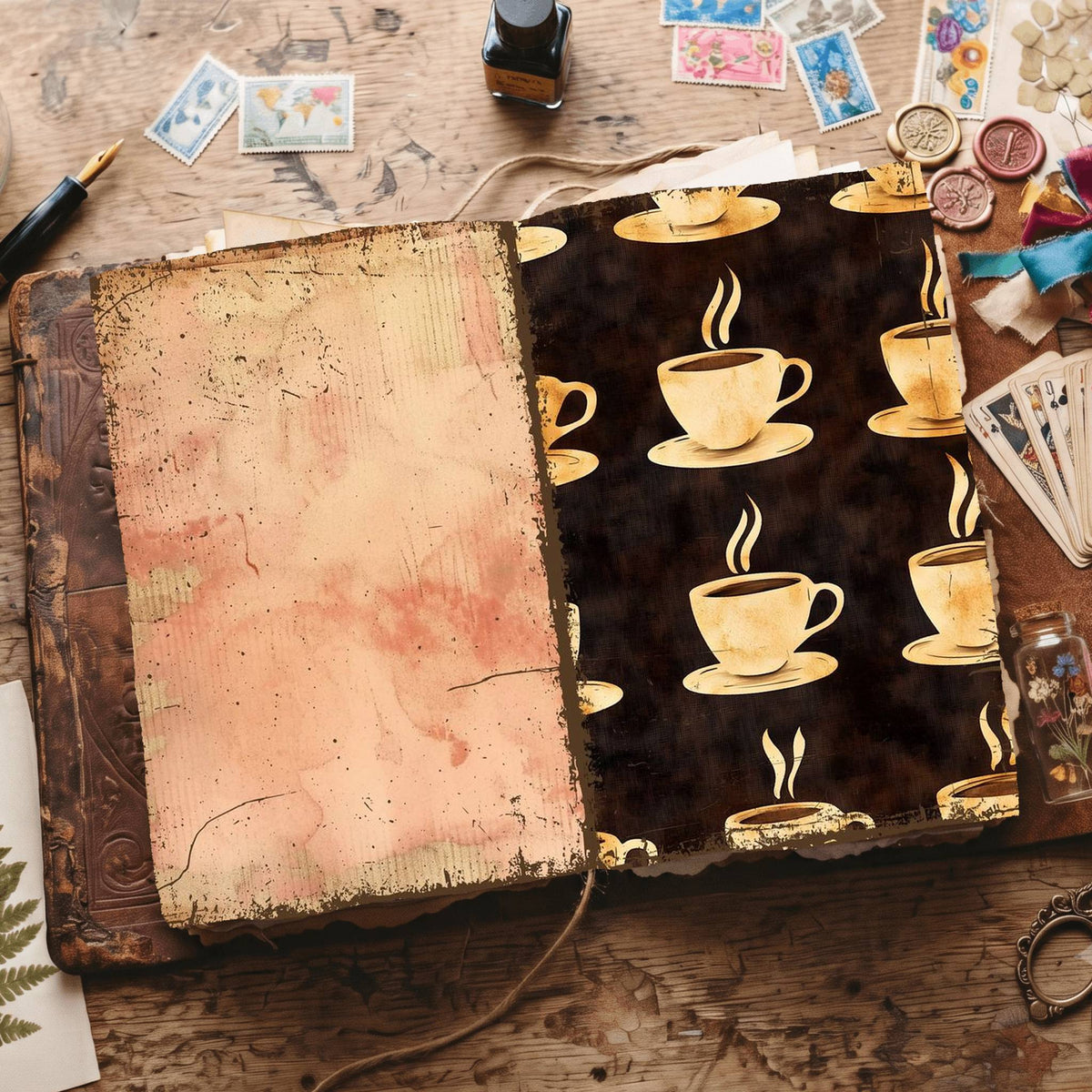 Coffee Digital Papers