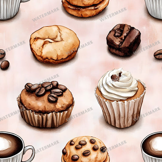 Coffee Seamless Pattern