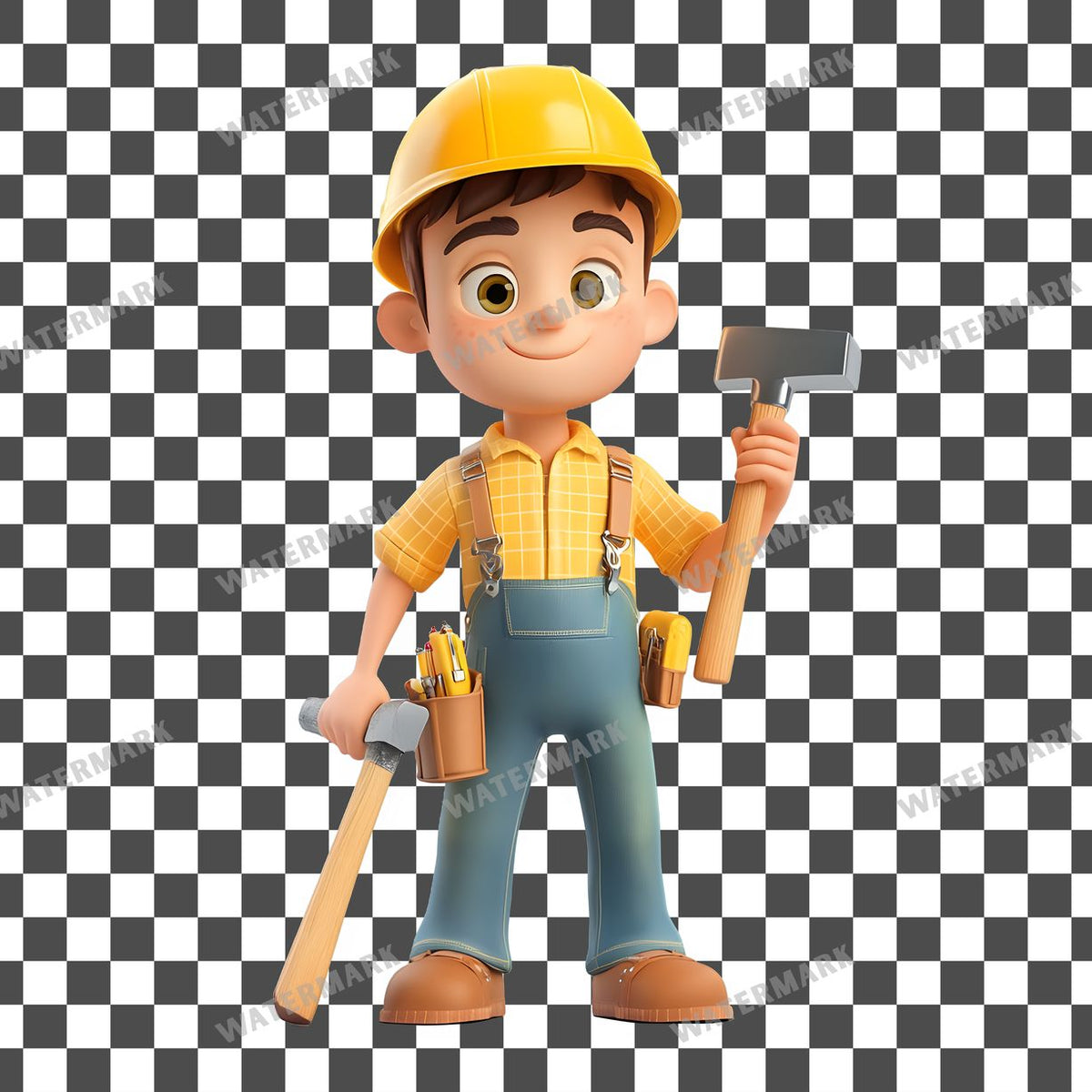 Construction Worker Clipart Pngs