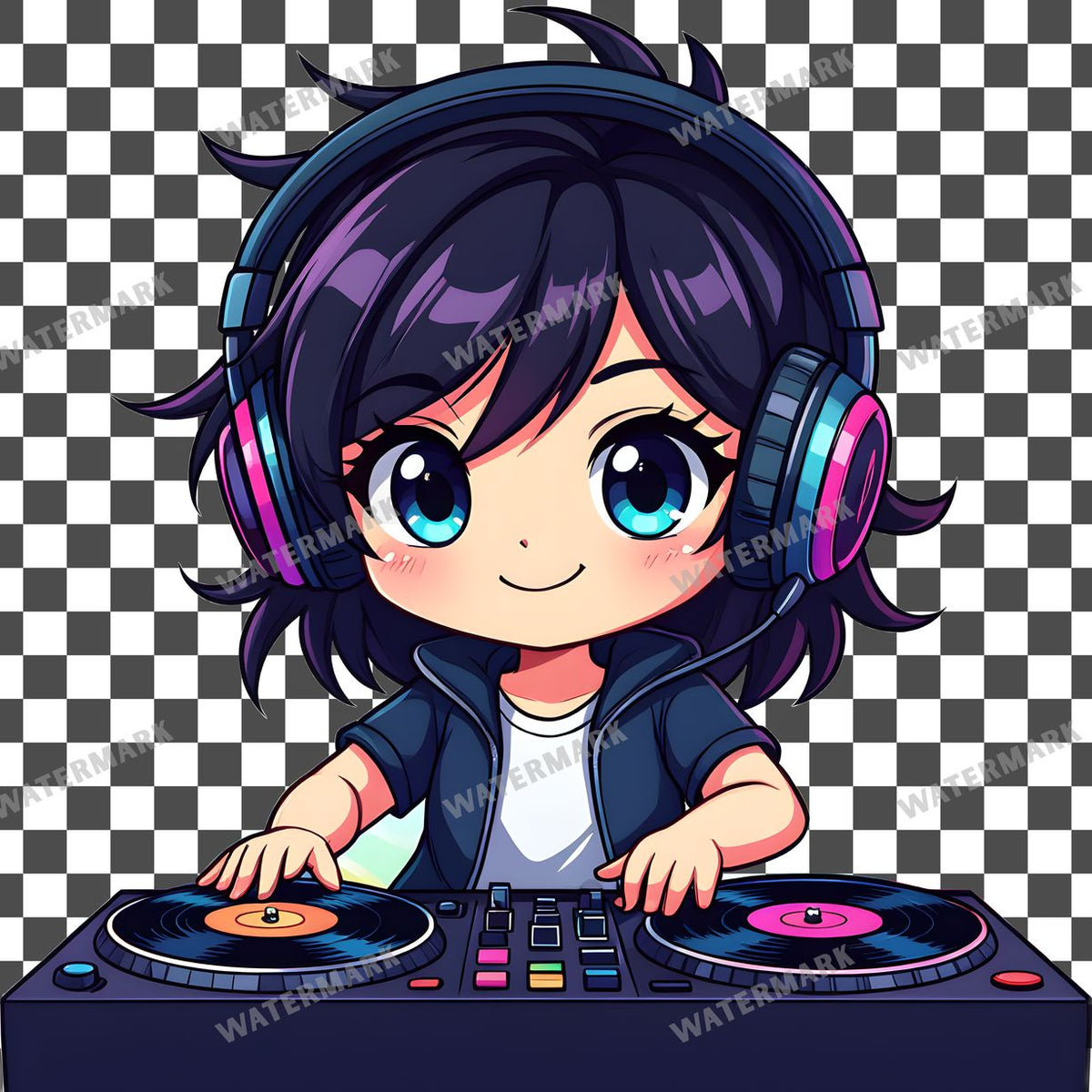 Cool Chibi Dj Clipart Pngs