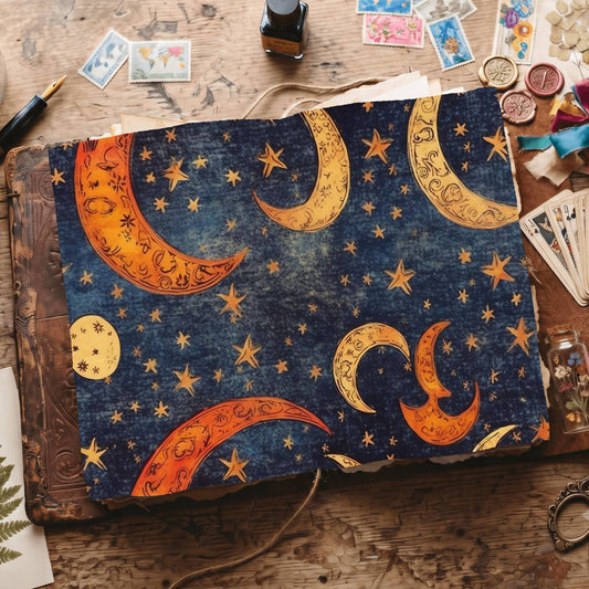 Copper Moon Digital Papers