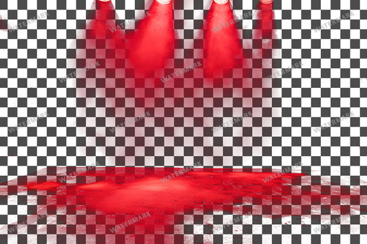Crimson Light Rich Red Hue Transparent Overlay Pngs