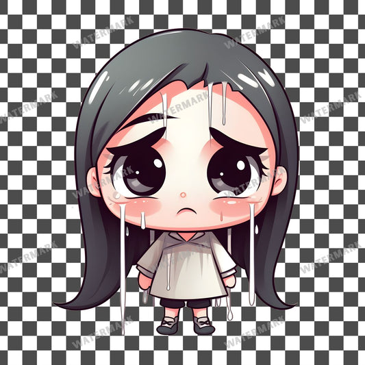 Crying Character Clipart Pngs