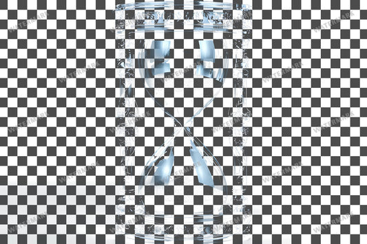 Cursed Gothic Hourglass Transparent Overlay Pngs