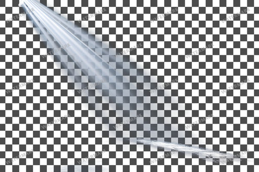 Curved Light Ray Arcing Beam Transparent Overlay Pngs