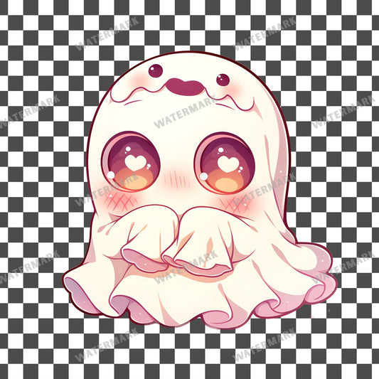 Cute Ghost Clipart Pngs